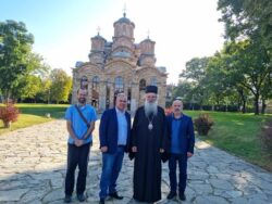 Фондација Свети Архангели у посети Манастиру Грачаница