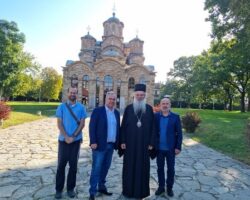Фондација Свети Архангели у посети Манастиру Грачаница