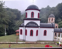 Миропомазање у Манастиру Медна